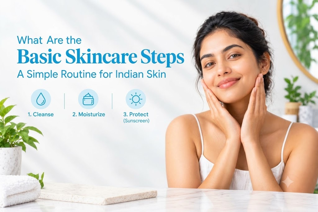 What Are the Basic Skincare Steps? A Simple Routine for Indian Skin