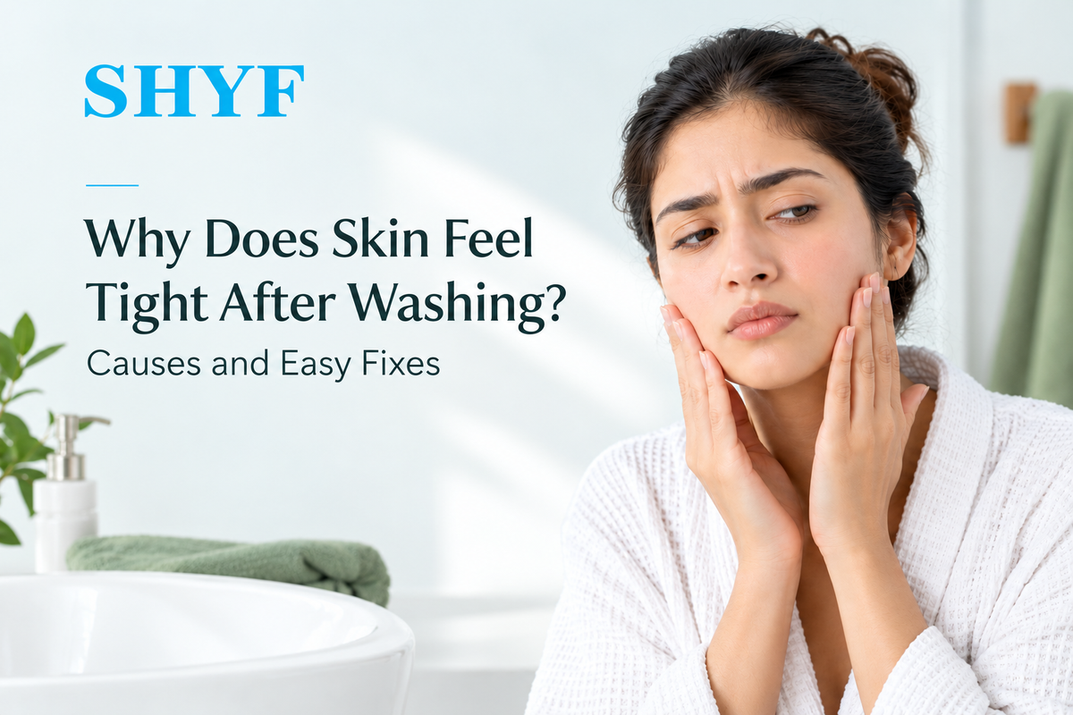 Why Does Skin Feel Tight After Washing? Causes and Easy Fixes