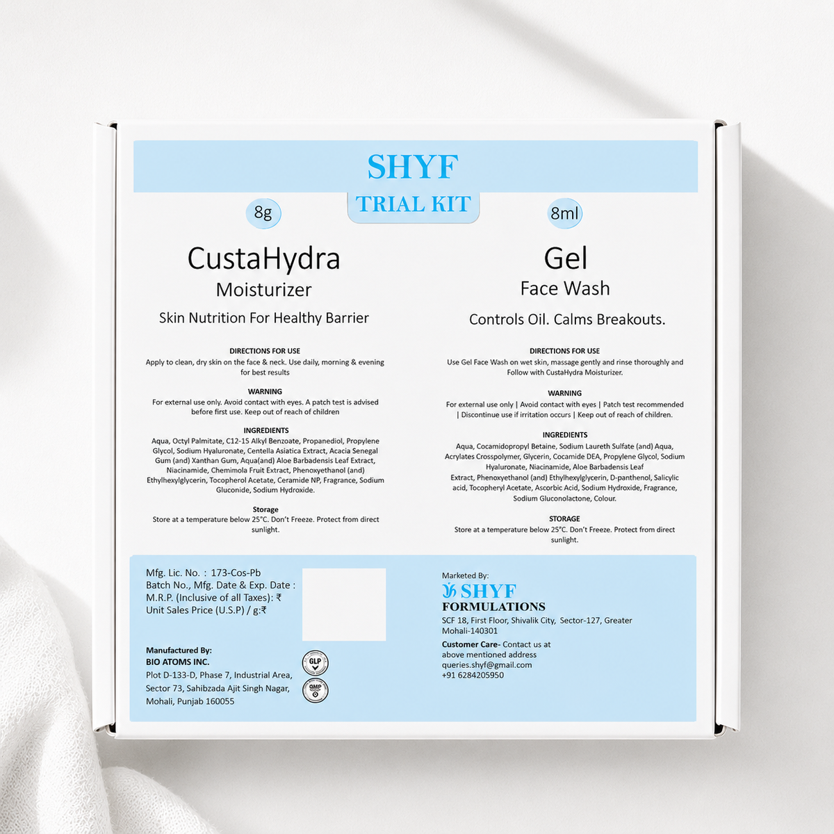 Trial kit